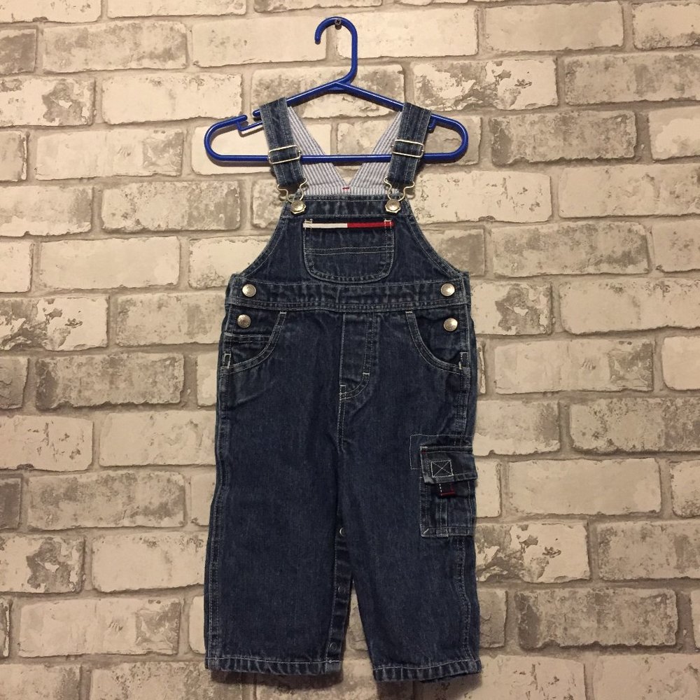 Vintage 90's Tommy Hilfiger Overalls 6-12 Months